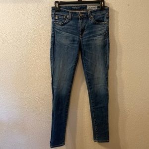 Ag-Ed denim super skinny ankle jeggings size 27R
